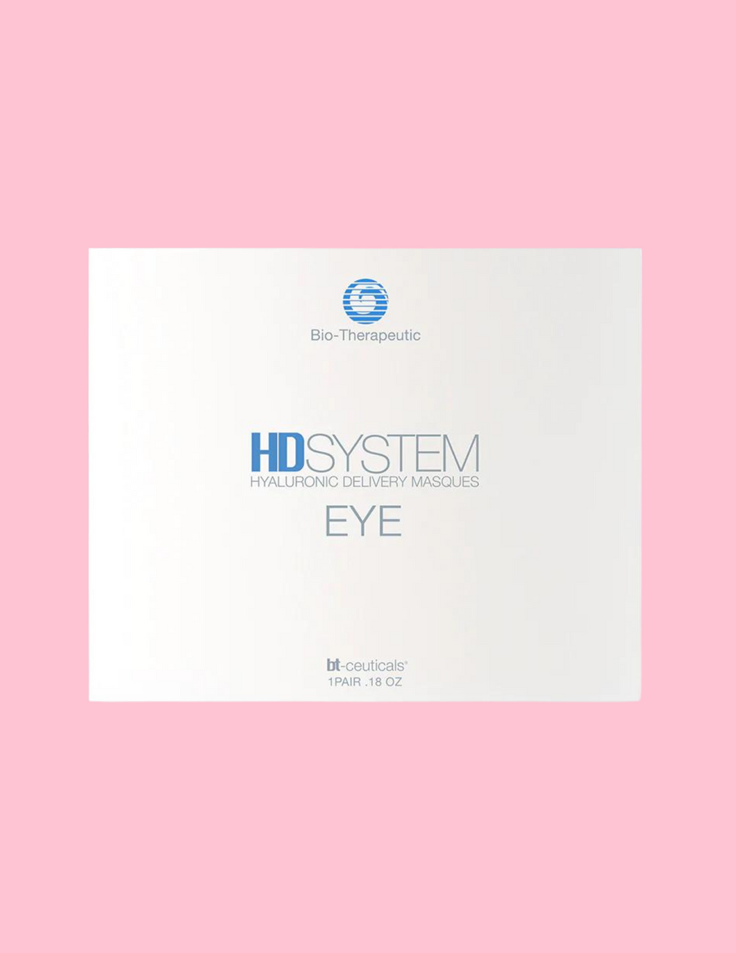 HD System Hyluronic Delivery Masques Eye